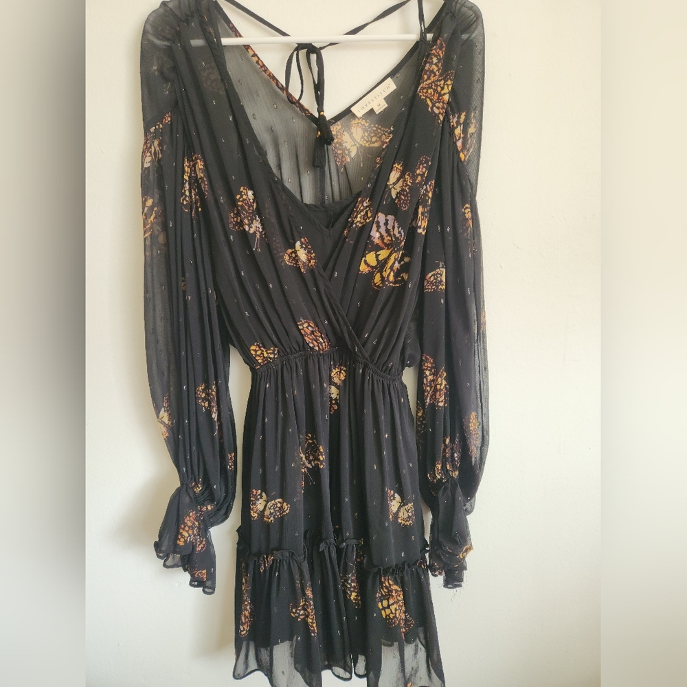 LoveStitch Black Mini Dress